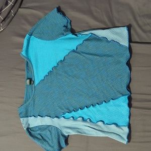 Wild fable M multi-color crop top